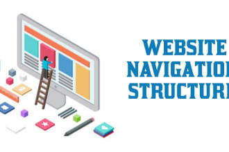 map the navigation structure of your website