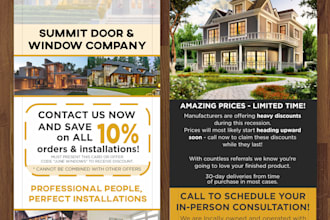 design an effective door hanger