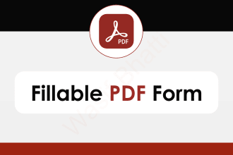 convert microsoft ms word document to fillable PDF form