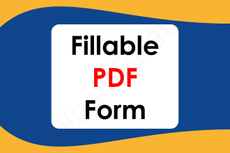 创建可填写可编辑的PDF表单
