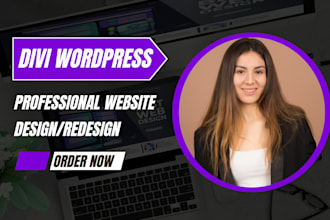 be expert for divi wordpress website, divi theme, or divi builder