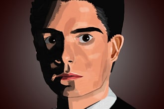 recreate your photos as digital portraits