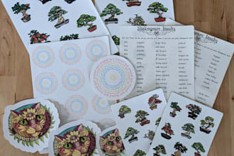 design and print custom stickers