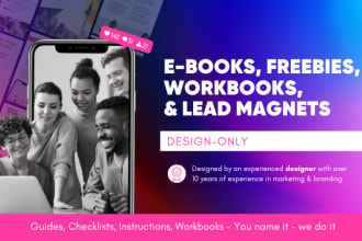 design your ebook, freebie or lead magnet