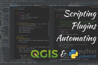 create custom qgis plugins or python scripts to automate gis tasks