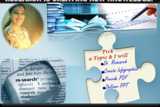 research prepare and present