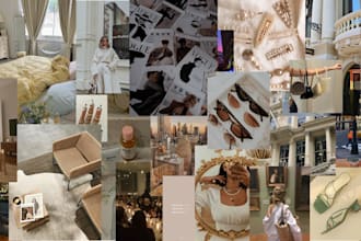design beautiful virtual vision boards, mood boards
