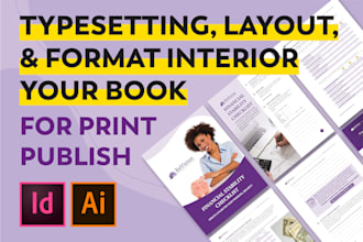typesetting and layout your book for print publishing