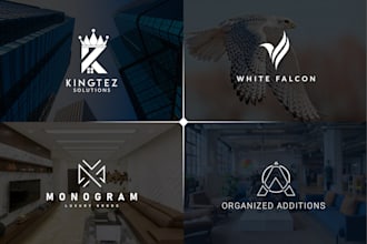 design modern trendy and unique logo