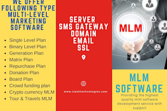 mlm software development services according your plan