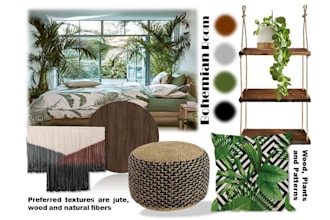 create trendy interior mood boards with shopping links