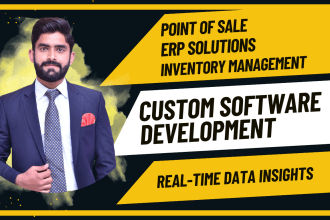do custom software development pos, erp solutions