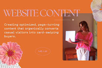 be your website content copywriter