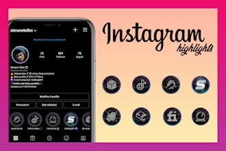 create the best instagram highlights cover icons