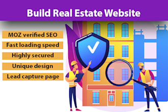design professional real estate wordpress website