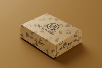 do product packaging, box design, pouch, and label design