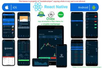 develop mobile apps android apps and ios apps using react native and flutter