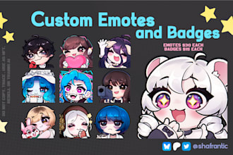 create custom twitch and discord emotes