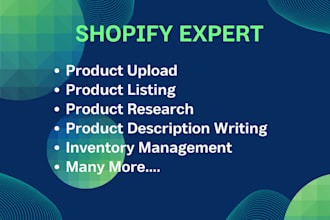 do shopify product listing ,shopify product upload