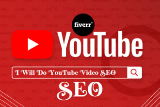 do best youtube SEO to improve video ranking