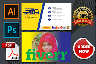 do deliver efficient business card design services