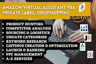 be expert amazon virtual assistant expert fba amazon listing ppc VA