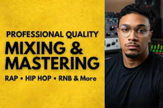 professionally mix and master your song for spotify release