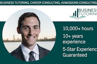 provide expert academic consulting and resume creation