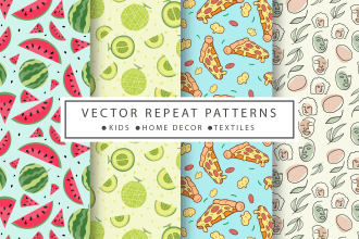 design vector repeat patterns for textiles