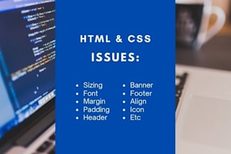 edit a webpage with HTML and CSS