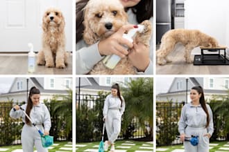do product photography with pets