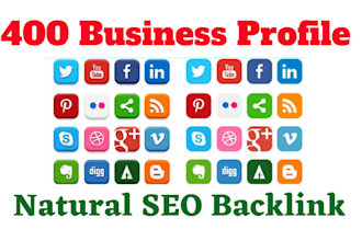 do social media profile with SEO backlinks