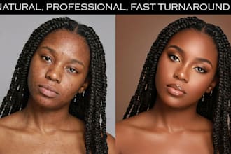 retouch photo edit image with fast delivery