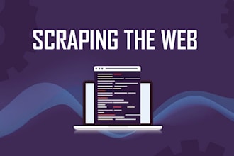 extract any kind of data or scrap data from website