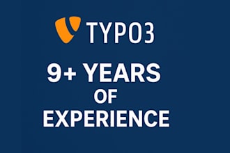 create a typo3 website from scratch to good quality, SEO, speed