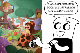 Big Deals!  do children book illustration for your project