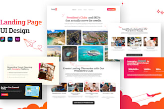 do landing page design figma and saas landing pages