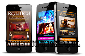 create a mobile landing page for your business