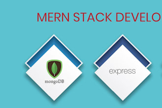 develop mern mongodb, expressjs, reactjs, nodejs stack web application