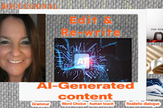 edit and rewrite ai generated content