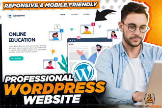 build a professional wordpress website