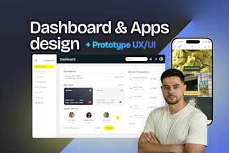 craft user focused prototypes for dashboards and apps