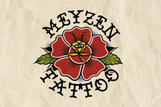 create an old school tattoo design for you