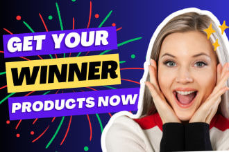 research hot winner dropshipping products