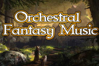 compose beautiful orchestral fantasy music