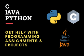help you with c, java, python projects