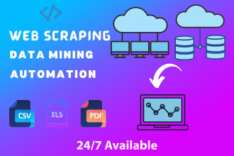 do fast web scraping or data mining from any site