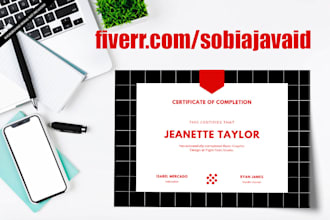 design custom diploma certificates
