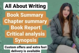 write technical blogs, articles, ebooks, synopsis, and book summaries
