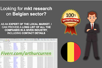 provide overview of market players in belgium